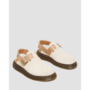 New Dr Martens JORGE II SUEDE & LEATHER SLINGBACK MULES Size 8 With Flaw